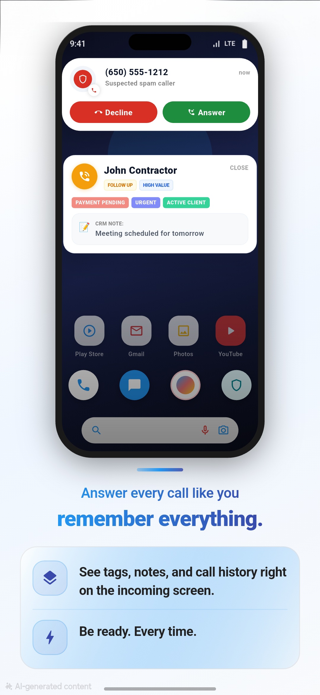 CallNoty screenshot SC1